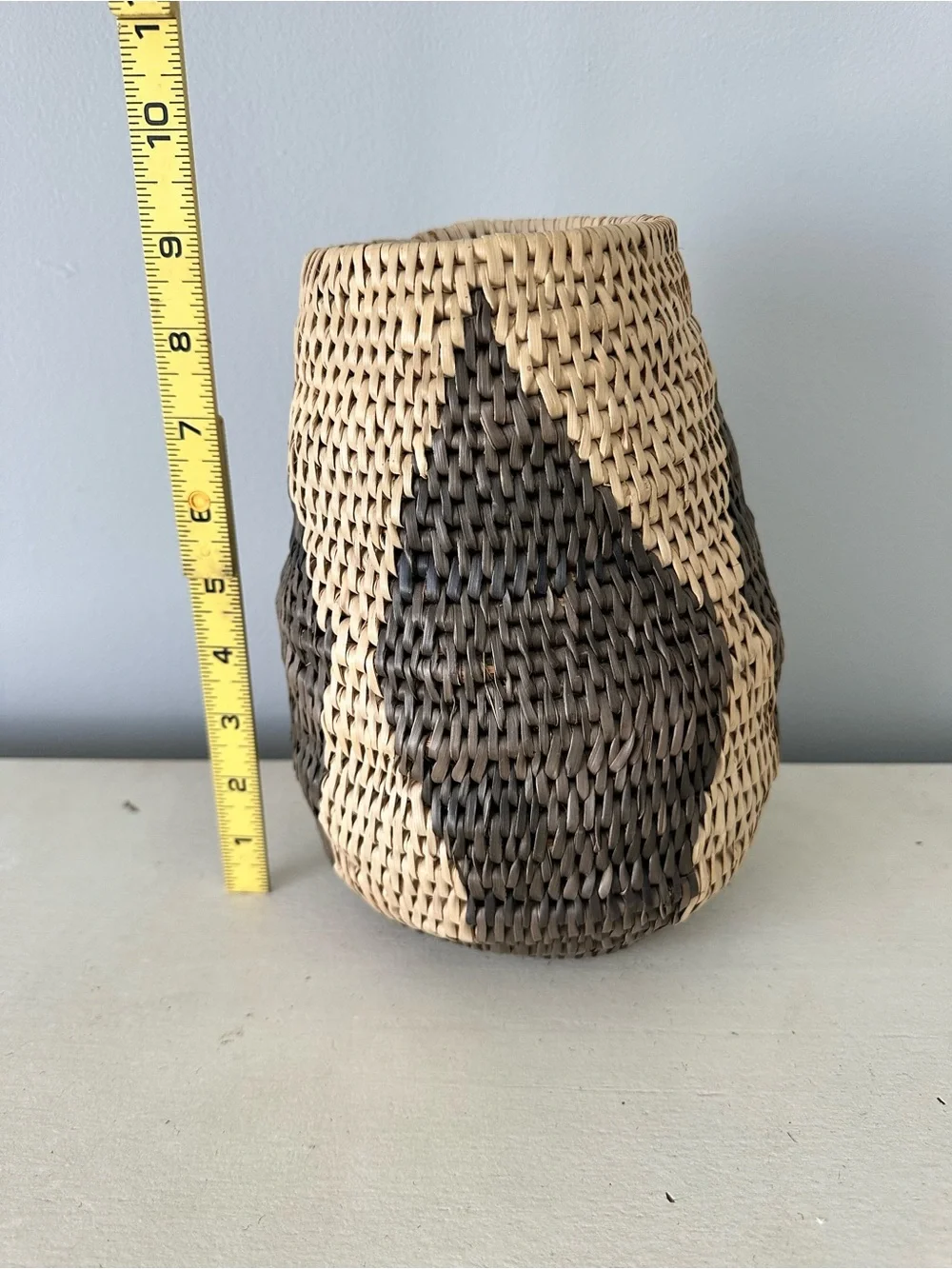 African Africa basket decor vase boho hand made